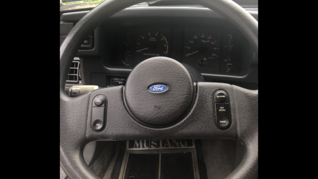 1987 Black Ford Mustang Fox Body