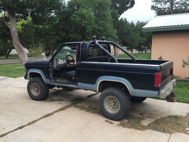 1987 Blue Ford Ranger Cab & Chassis