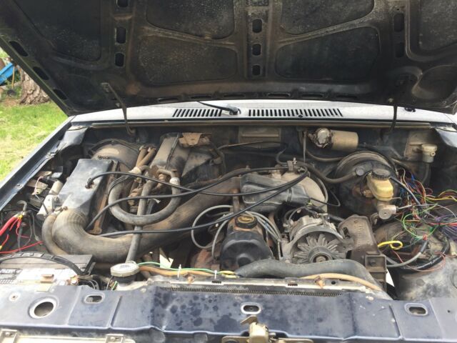 1987 Blue Ford Ranger Cab & Chassis