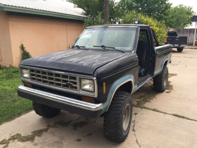 1987 Blue Ford Ranger Cab & Chassis