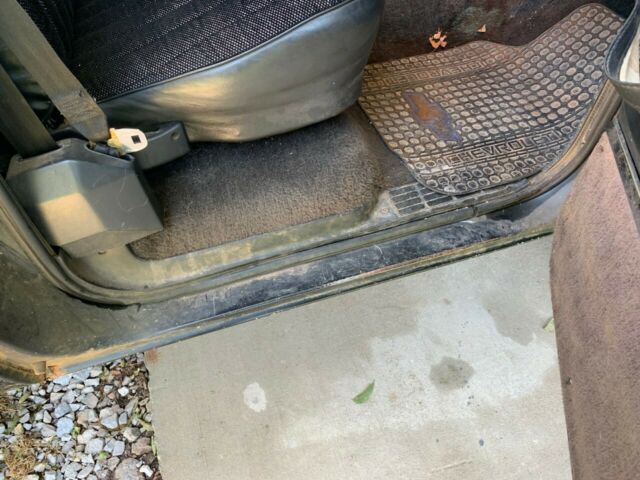 1987 Black Chevrolet C/K Pickup 1500 Standard Cab Pickup