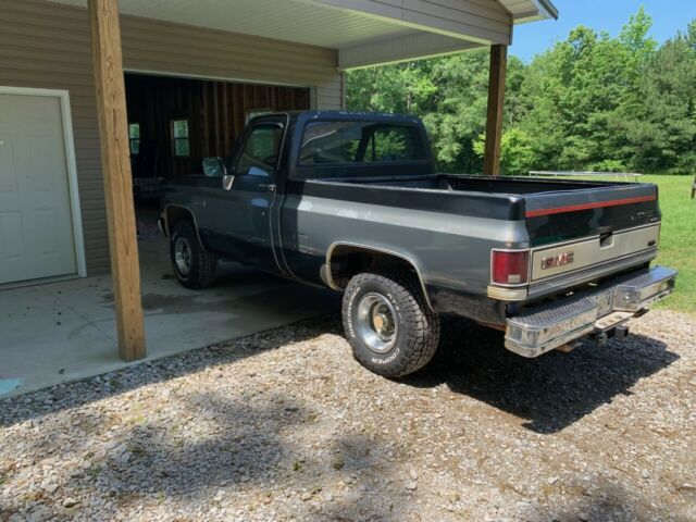 1987 Black Chevrolet C/K Pickup 1500 Standard Cab Pickup