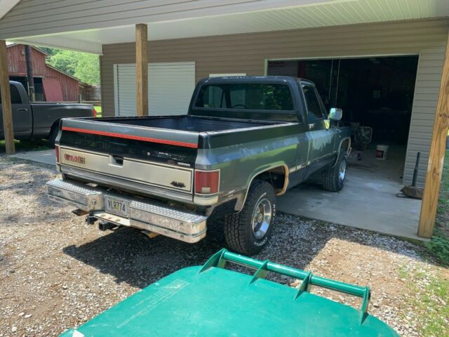1987 Black Chevrolet C/K Pickup 1500 Standard Cab Pickup