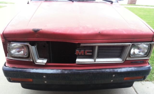 1987 Red GMC Sierra 1500 Standard Cab Pickup