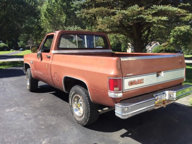 1987 Brown GMC Sierra 1500