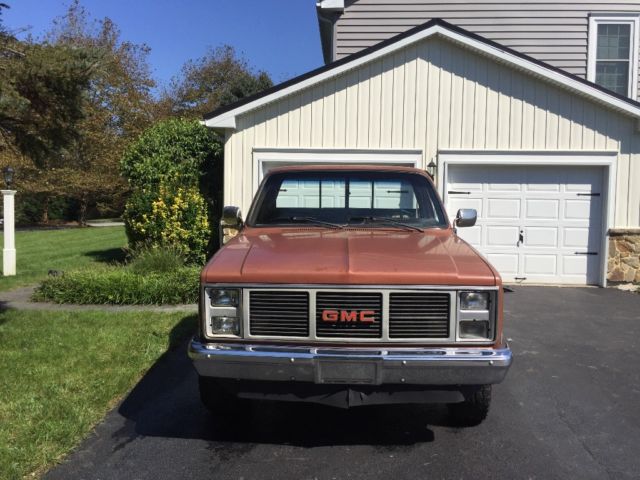 1987 Brown GMC Sierra 1500