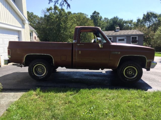 1987 Brown GMC Sierra 1500