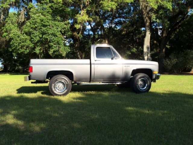1987 Gray GMC Sierra 1500 Standard Cab Pickup