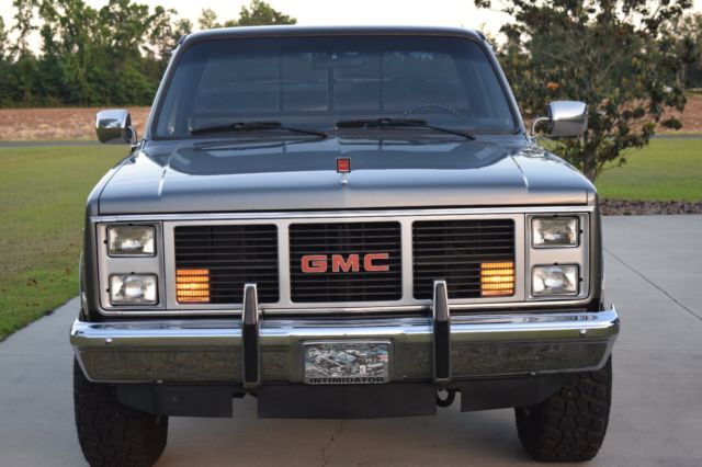 1987 Gray GMC Sierra 1500 Standard Cab Pickup
