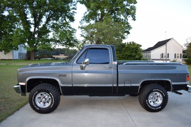 1987 Gray GMC Sierra 1500 Standard Cab Pickup