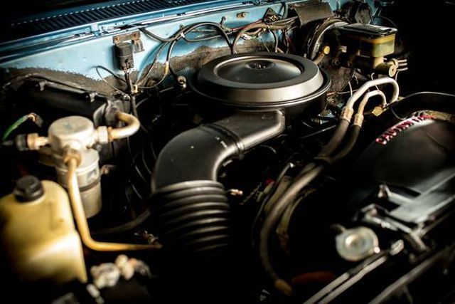 1987 Blue GMC Sierra Classic Pickup Truck