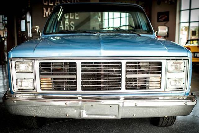 1987 Blue GMC Sierra Classic Pickup Truck