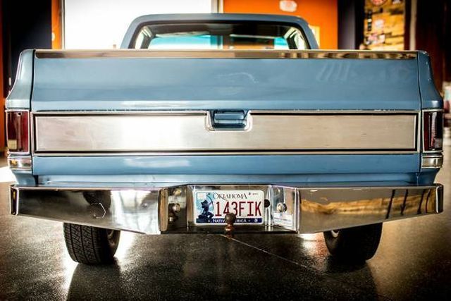 1987 Blue GMC Sierra Classic Pickup Truck