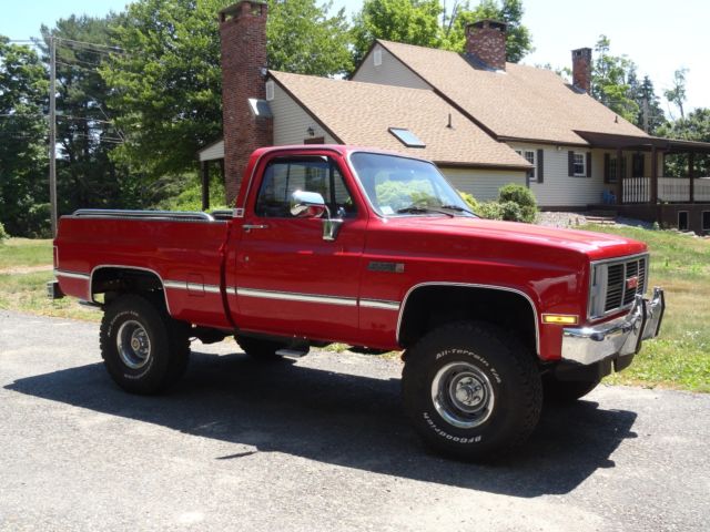 1987 Red GMC PICKUP 1?2 ton shortbed