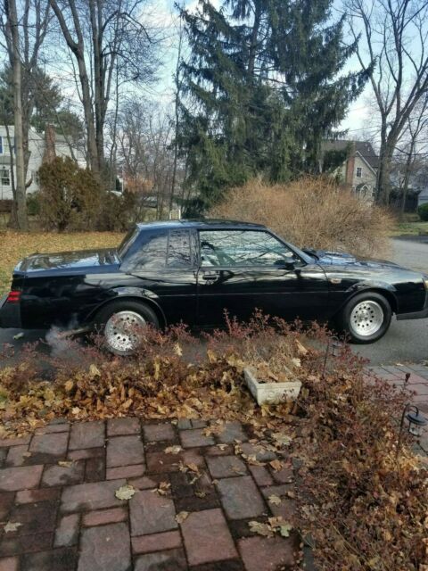 1987 Black Buick Grand National Sedan
