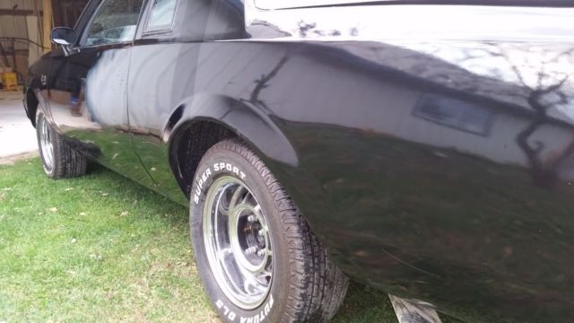 1987 Black Buick Grand National Coupe