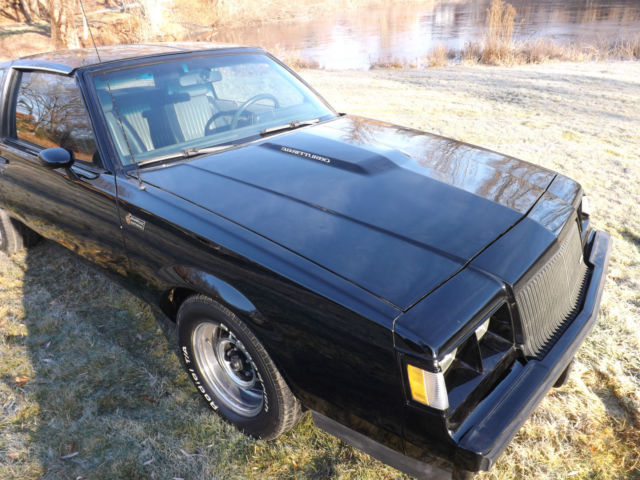 1987 Black Buick Grand National