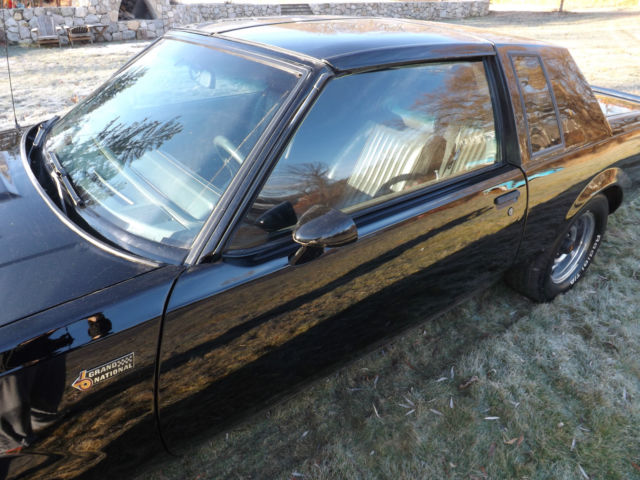 1987 Black Buick Grand National