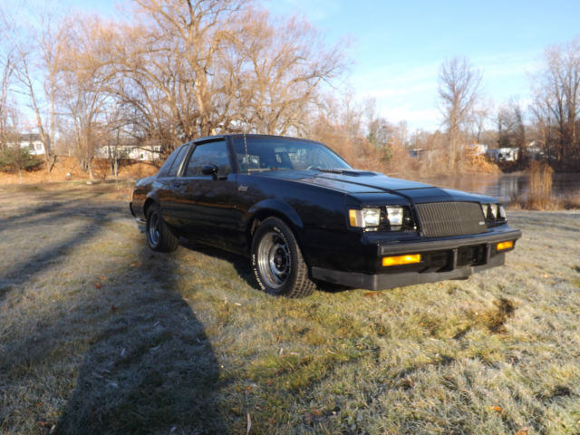 1987 Black Buick Grand National