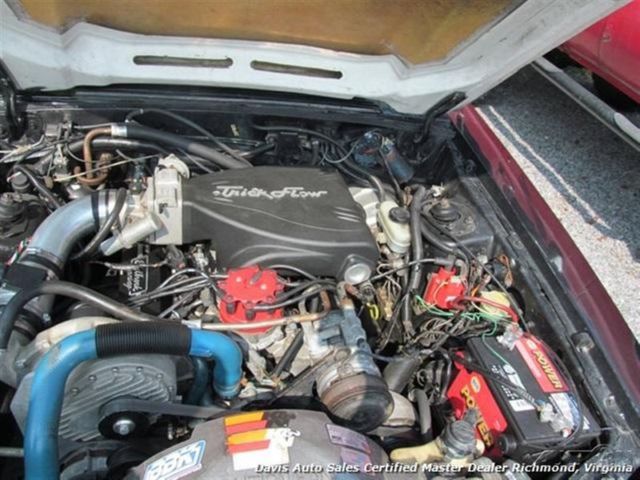 1987 Black Ford Mustang Hatchback