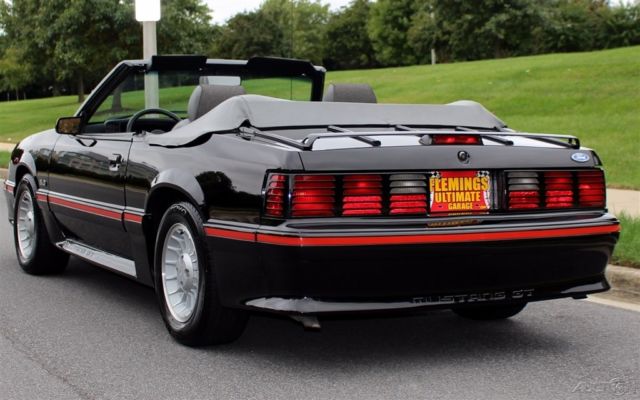 1987 Gray Ford Mustang Convertible