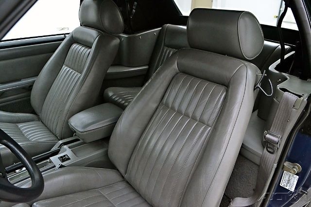 1987 Blue Ford Mustang Convertible