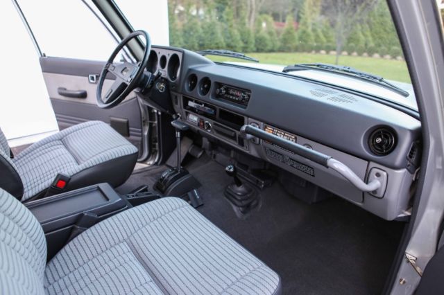 1987 Silver Toyota Land Cruiser Wagon