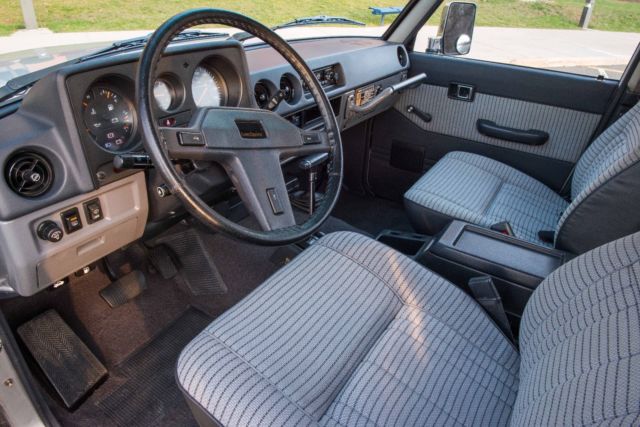 1987 Silver Toyota Land Cruiser Wagon