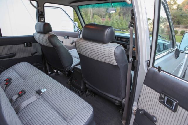 1987 Silver Toyota Land Cruiser Wagon