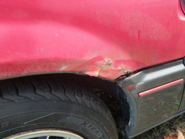 1987 Red Honda CRX Hatchback