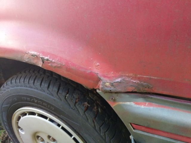 1987 Red Honda CRX Hatchback