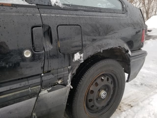 1987 Black Honda CRX