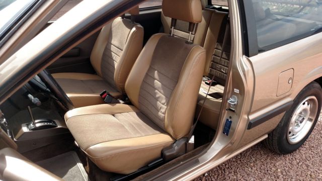 1987 Tan Honda Civic Hatchback