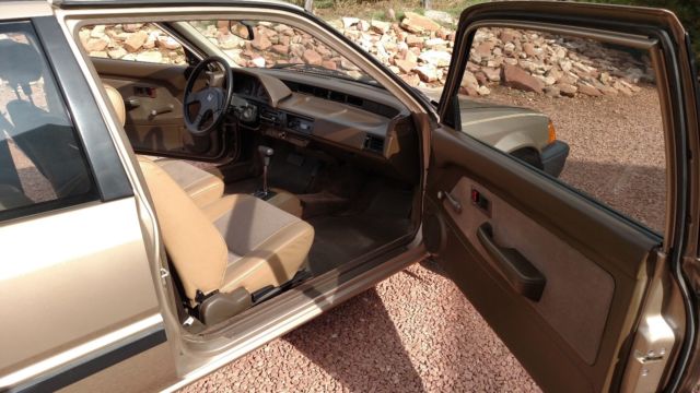 1987 Tan Honda Civic Hatchback