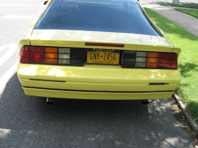 1987 Yellow Chevrolet Camaro