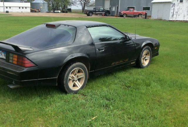 1987 Black Chevrolet Camaro Coupe