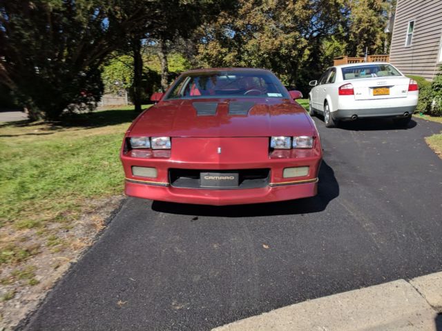 1987 Red Chevrolet Camaro Coupe