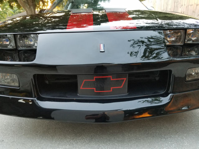 1987 Black Chevrolet Camaro Coupe