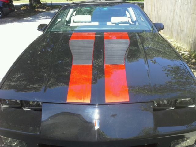 1987 Black Chevrolet Camaro