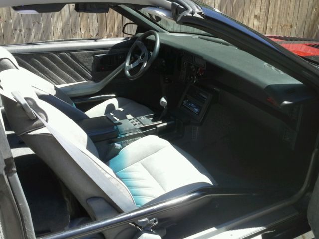 1987 Black Chevrolet Camaro