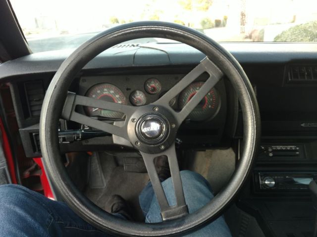 1987 Red Chevrolet Camaro Coupe