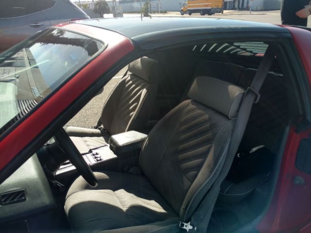 1987 Red Chevrolet Camaro Coupe