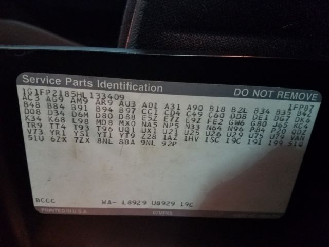 1987 Yellow Chevrolet Camaro