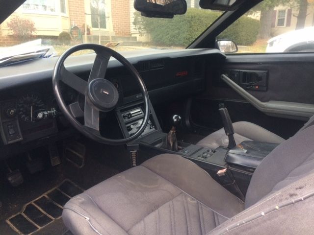 1987 Black Chevrolet Camaro Coupe