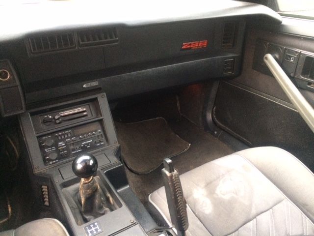 1987 Black Chevrolet Camaro Coupe