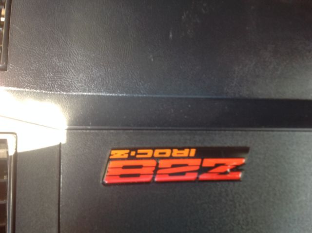 1987 Gray Chevrolet Camaro T-top