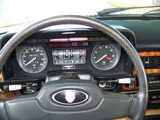 1987 Red Jaguar XJS Convertible