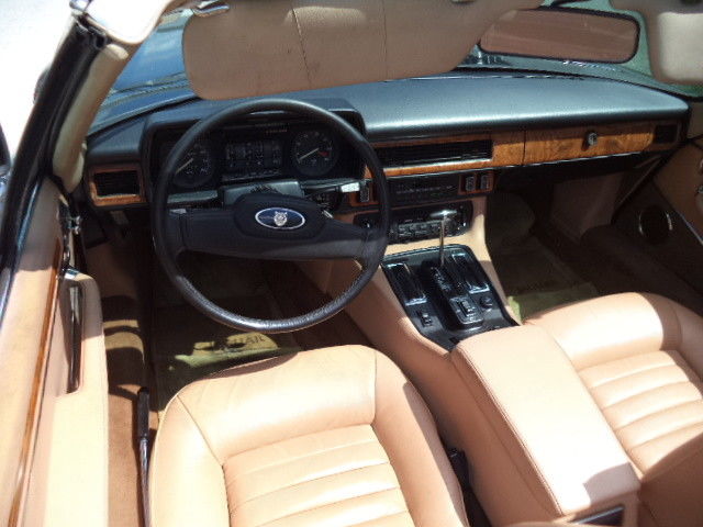 1987 Blue Jaguar XJS Convertible