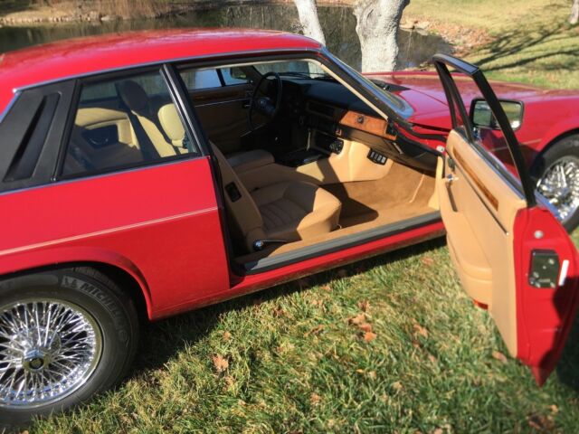 1987 Red Jaguar XJS Coupe