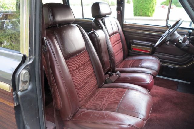 1987 GRAY Jeep Wagoneer SUV